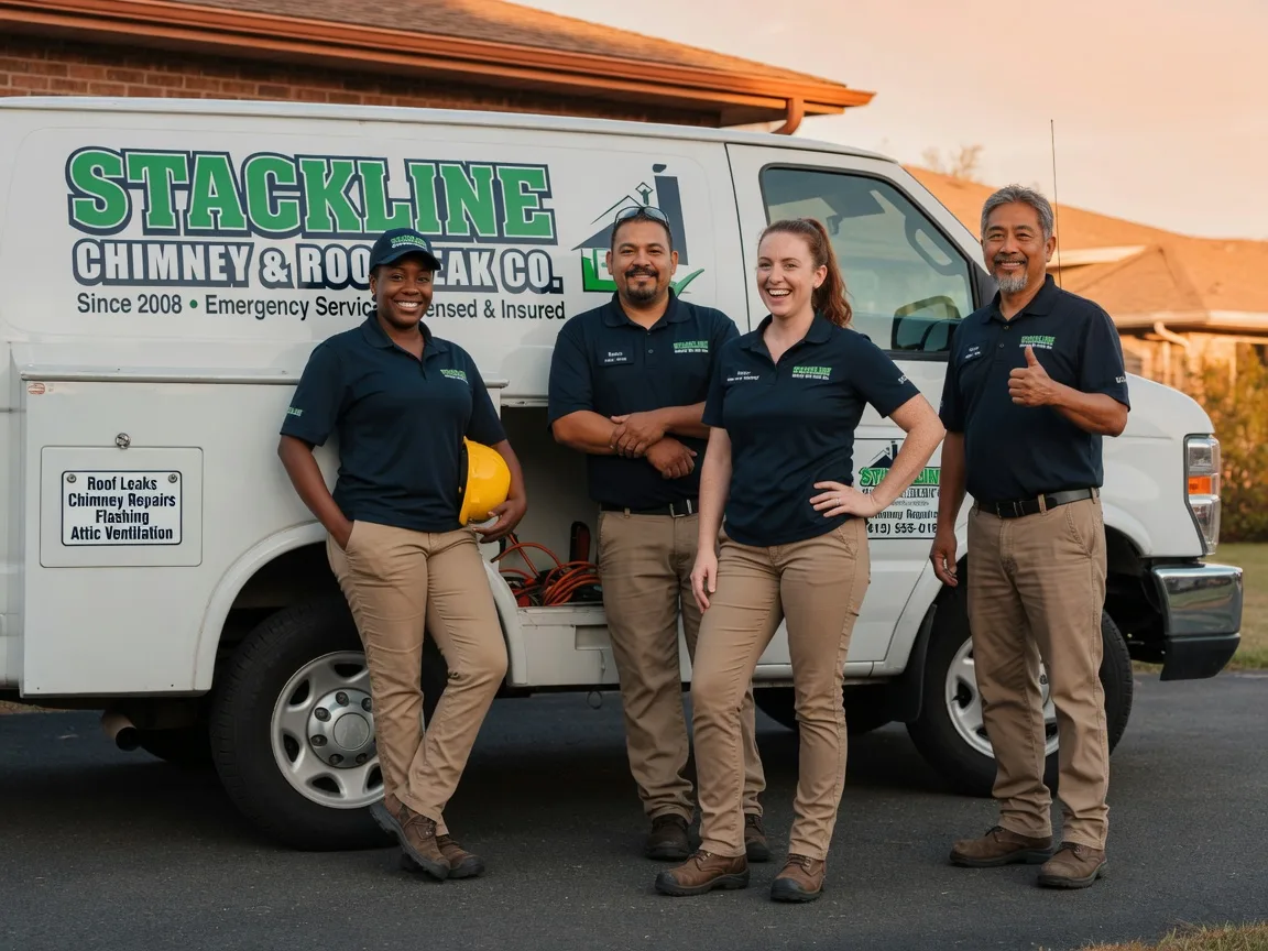 Chimney flashing repair company in Omak, WA
